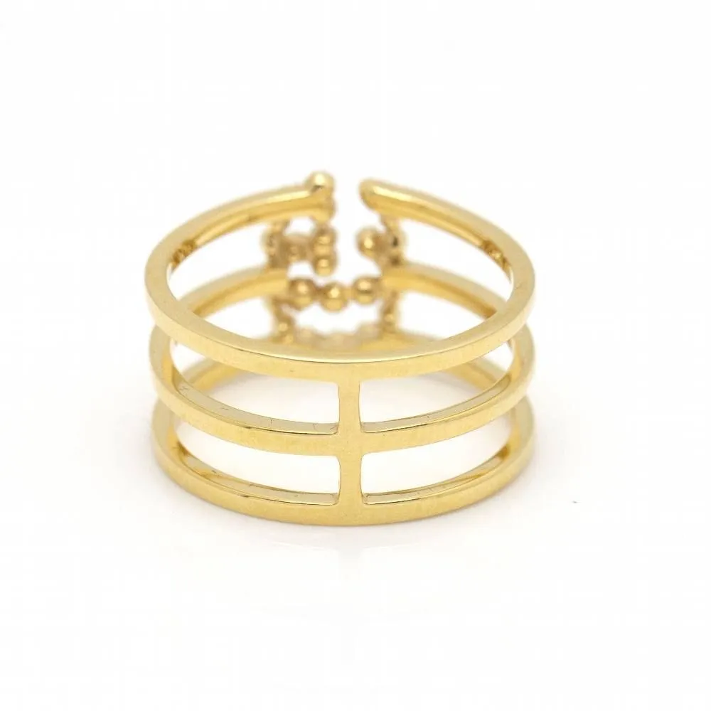 GUCCI - Bague Or jaune Saphirs sold by 58 Facettes product image thumbnail 4
