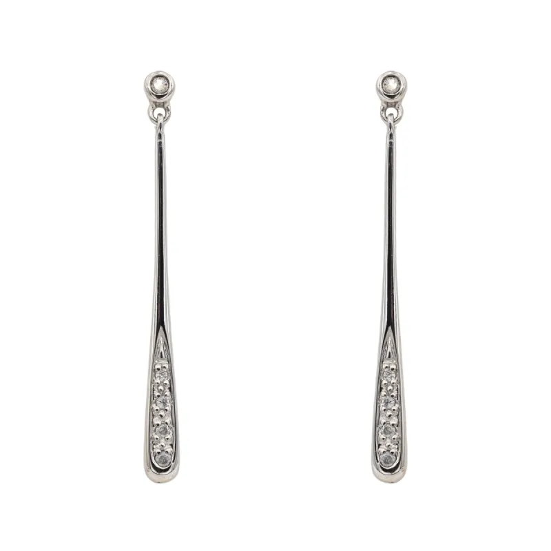 Boucles d'oreilles Or blanc Diamant sold by 58 Facettes