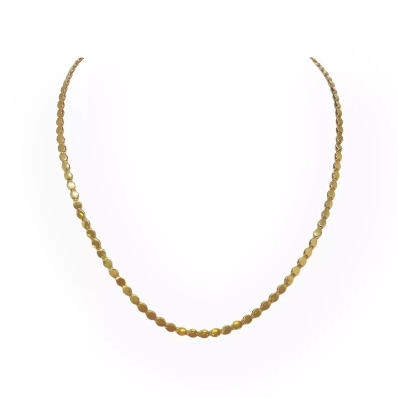 Collier Chaîne à facettes ovales sold by 58 Facettes