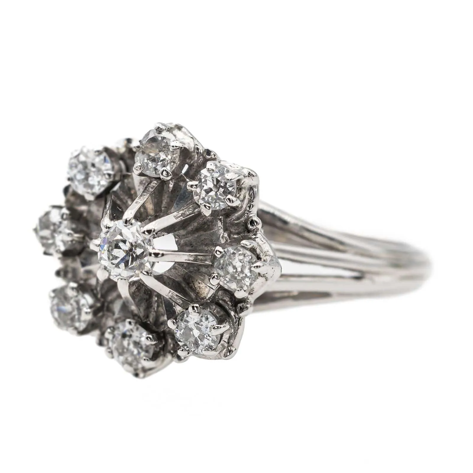 Bague Or blanc Diamant sold by 58 Facettes product image thumbnail 3