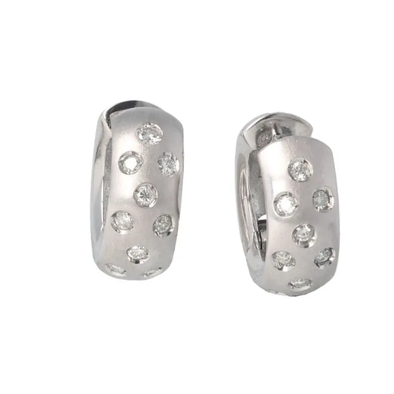 Boucles d'oreilles or diamants sold by 58 Facettes