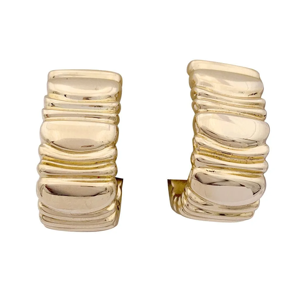 Boucles d'oreilles Cartier, "Casque d'or", or jaune. sold by 58 Facettes