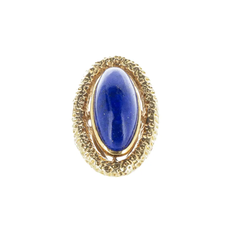 VAN CLEEF & ARPELS - Bague Vintage Or et Lapis Lazuli sold by 58 Facettes