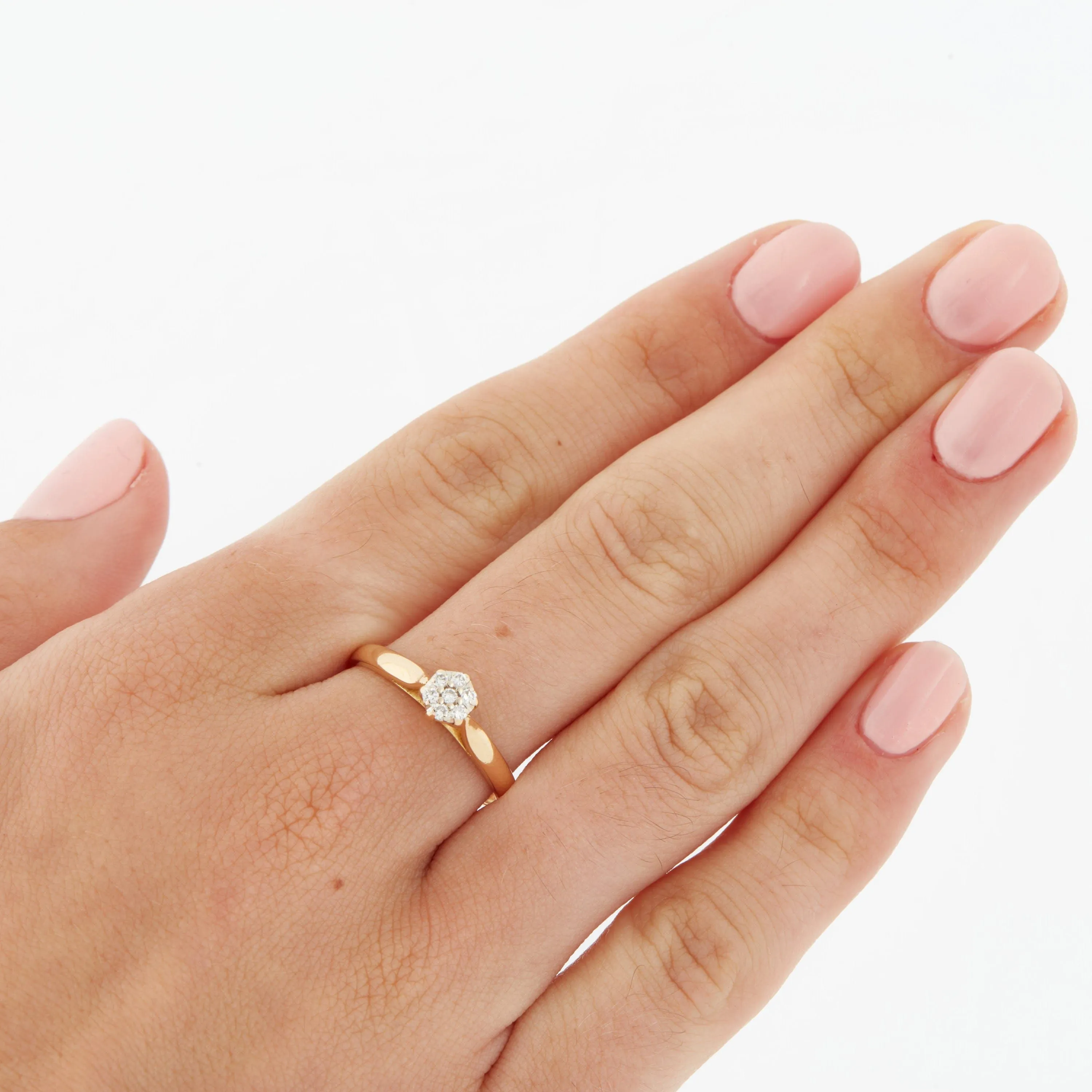 Bague Or jaune Diamants sold by 58 Facettes product image thumbnail 2