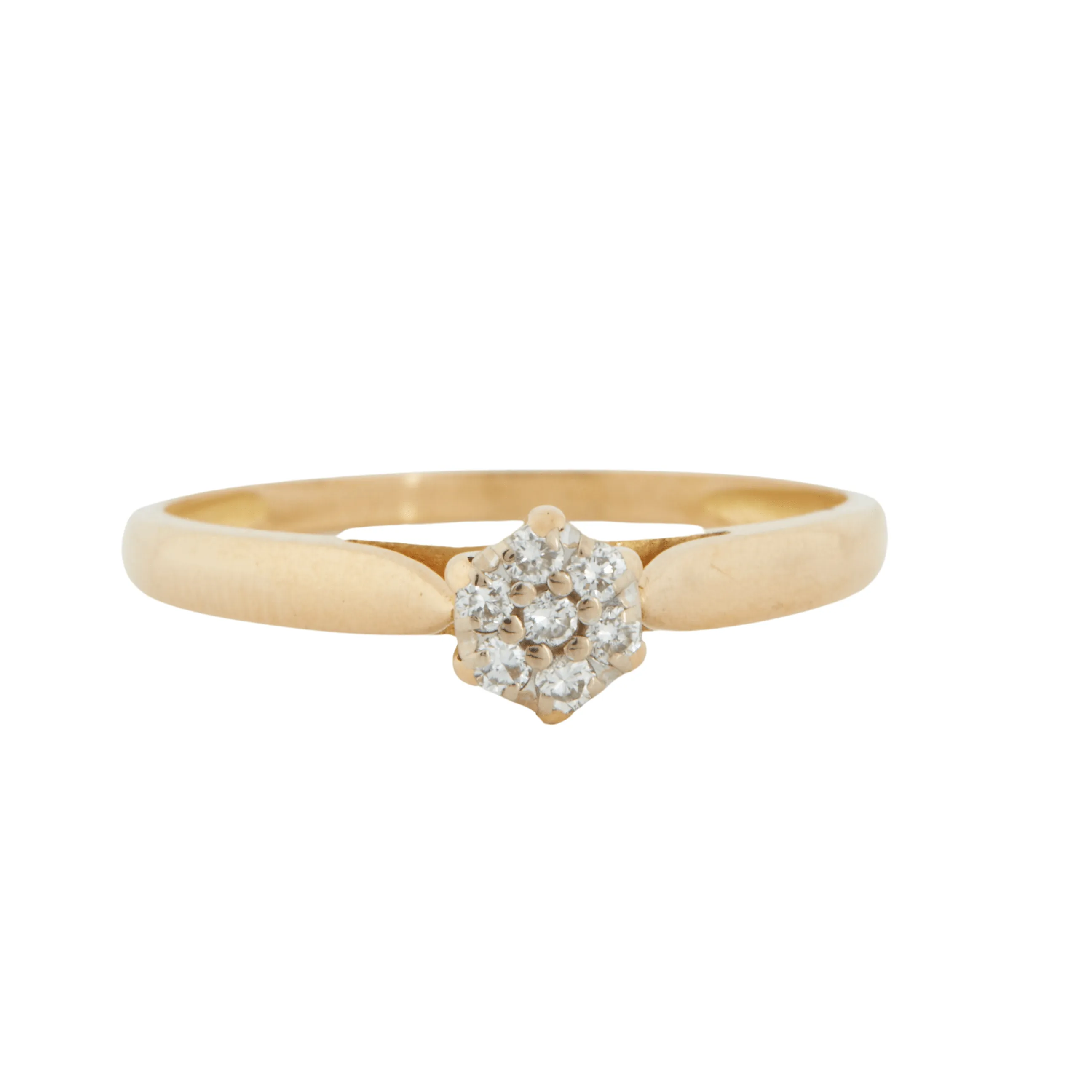 Bague Or jaune Diamants sold by 58 Facettes