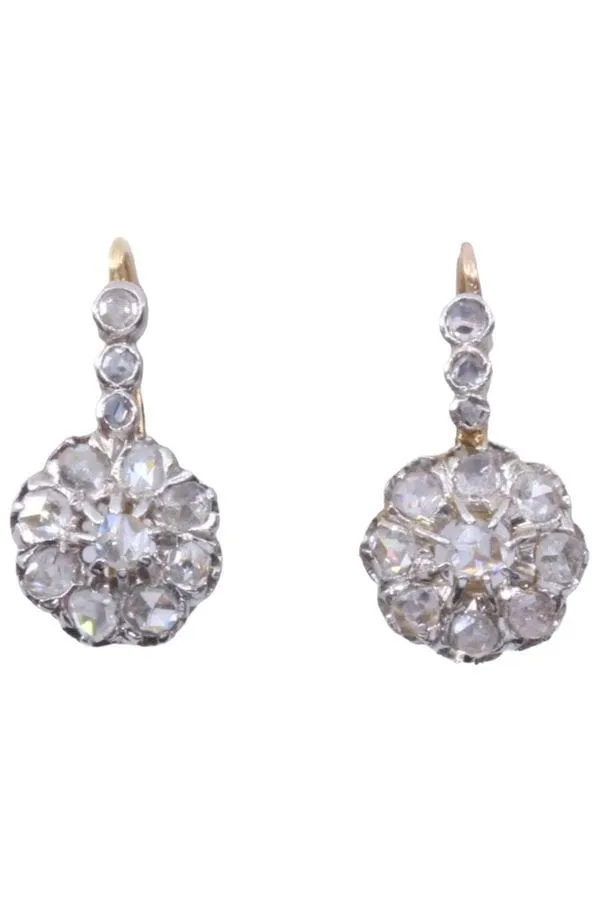 DORMEUSES BELLE EPOQUE DIAMANTS sold by 58 Facettes