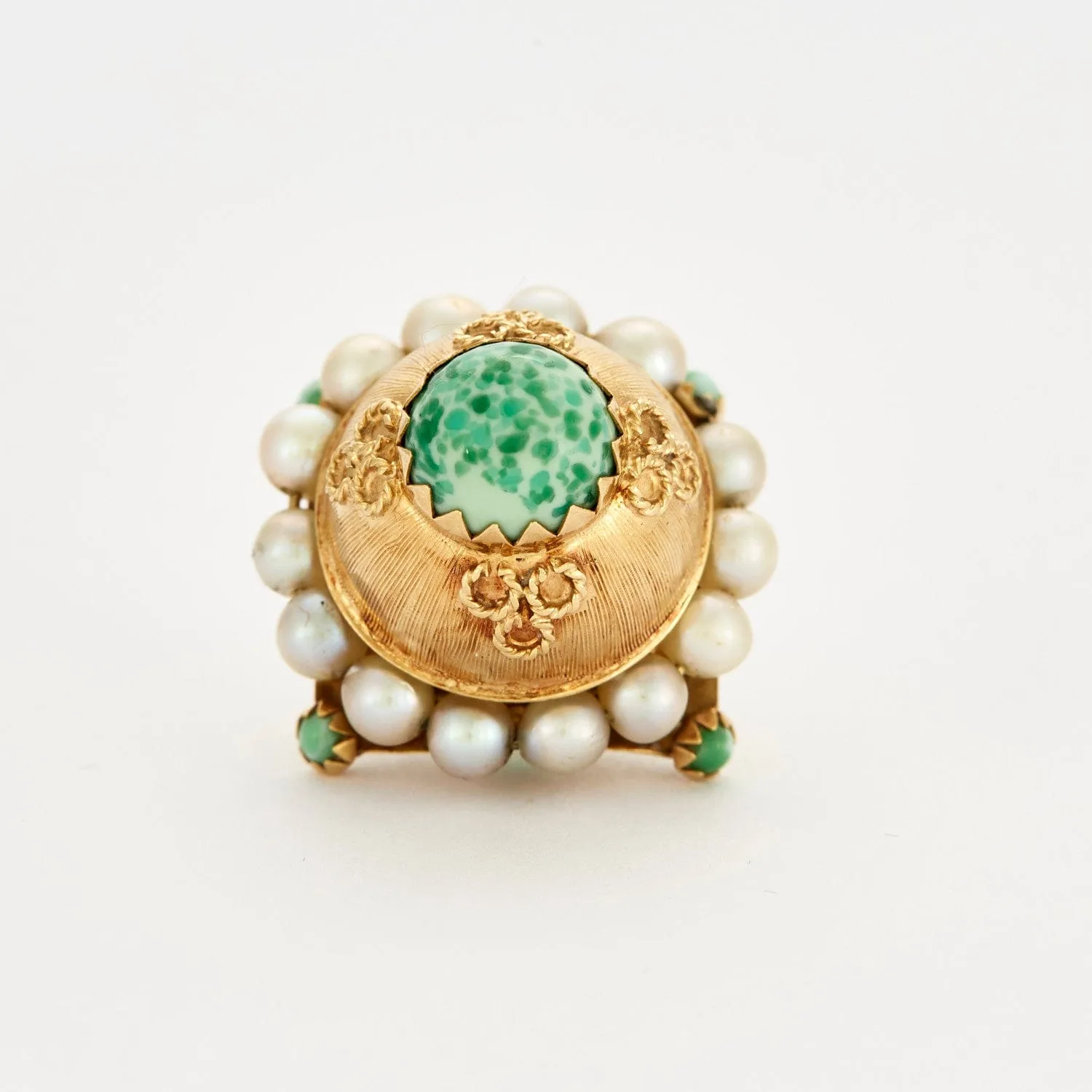 Pendentif "Breloque" en or jaune et perles de culture sold by 58 Facettes product image thumbnail 4