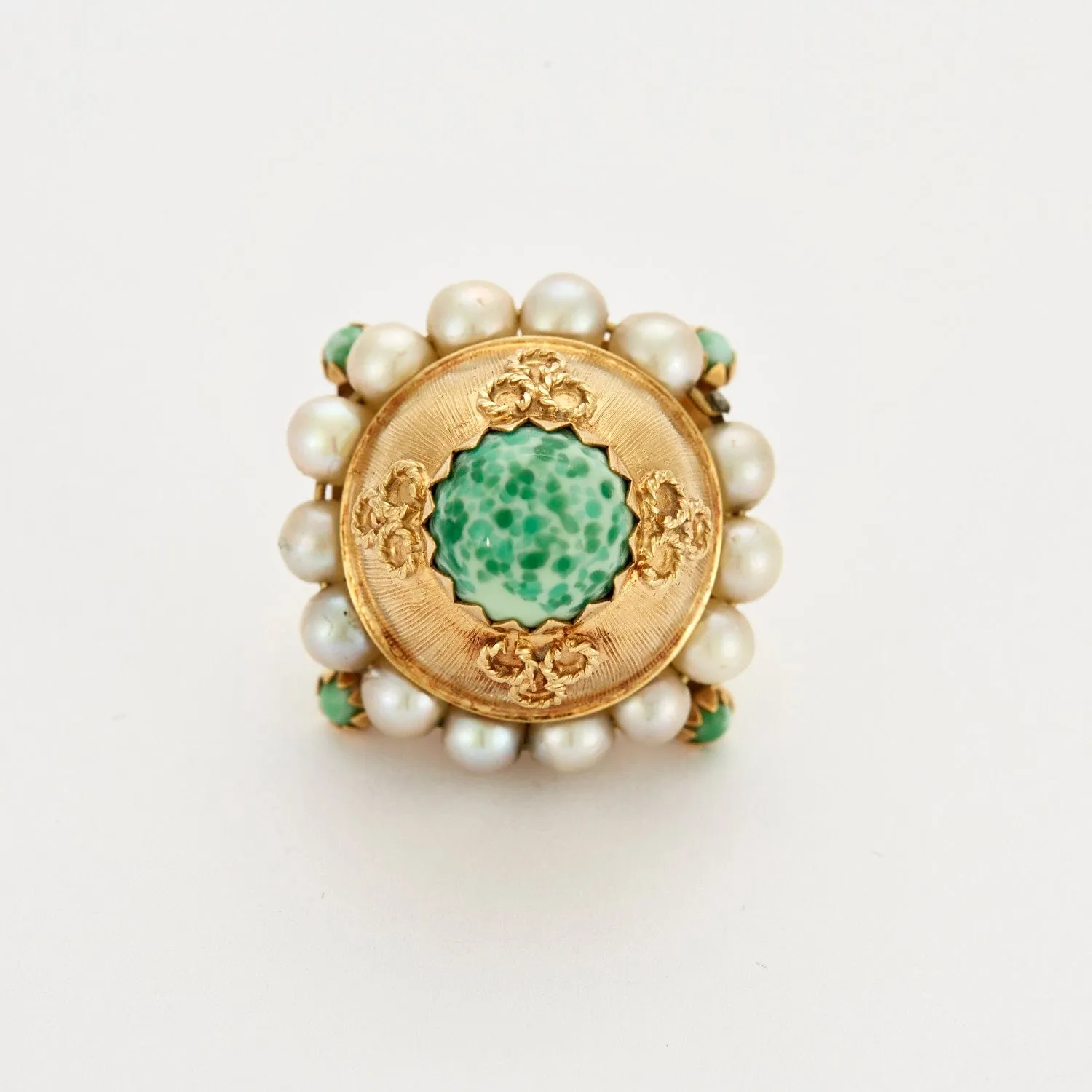 Pendentif "Breloque" en or jaune et perles de culture sold by 58 Facettes product image thumbnail 2