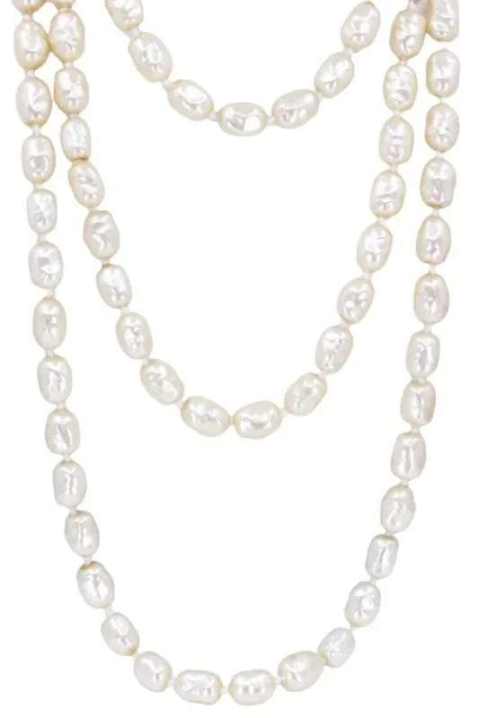 SAUTOIR PERLES BAROQUES sold by 58 Facettes