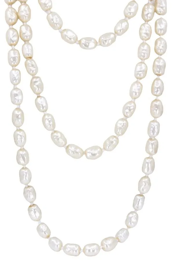 SAUTOIR PERLES BAROQUES sold by 58 Facettes