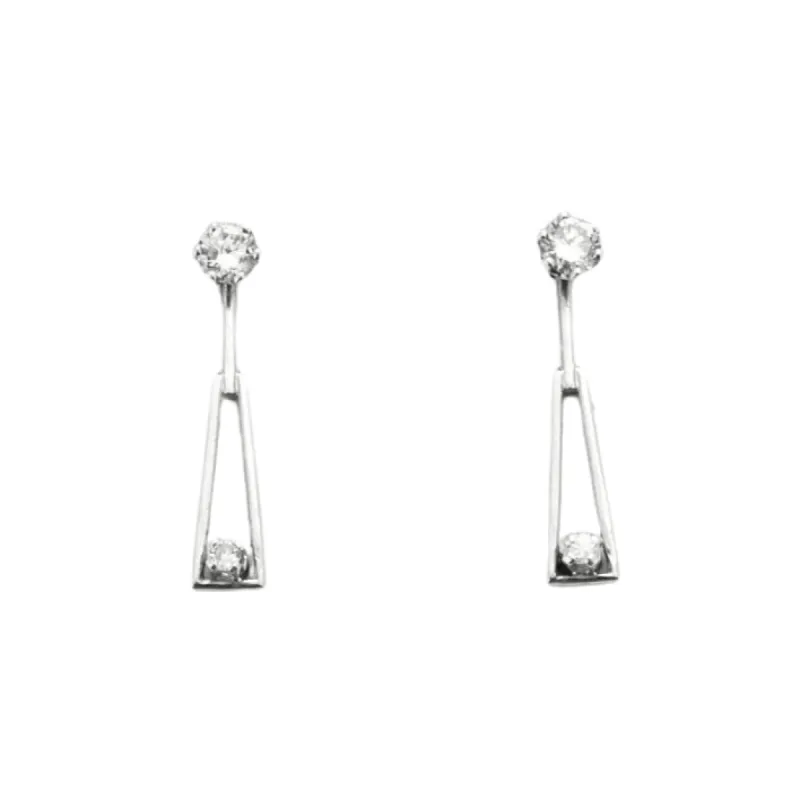 Boucles d'oreilles pendantes Diamants sold by 58 Facettes