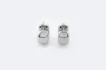 Boucles d'oreilles en or blanc sold by 58 Facettes
