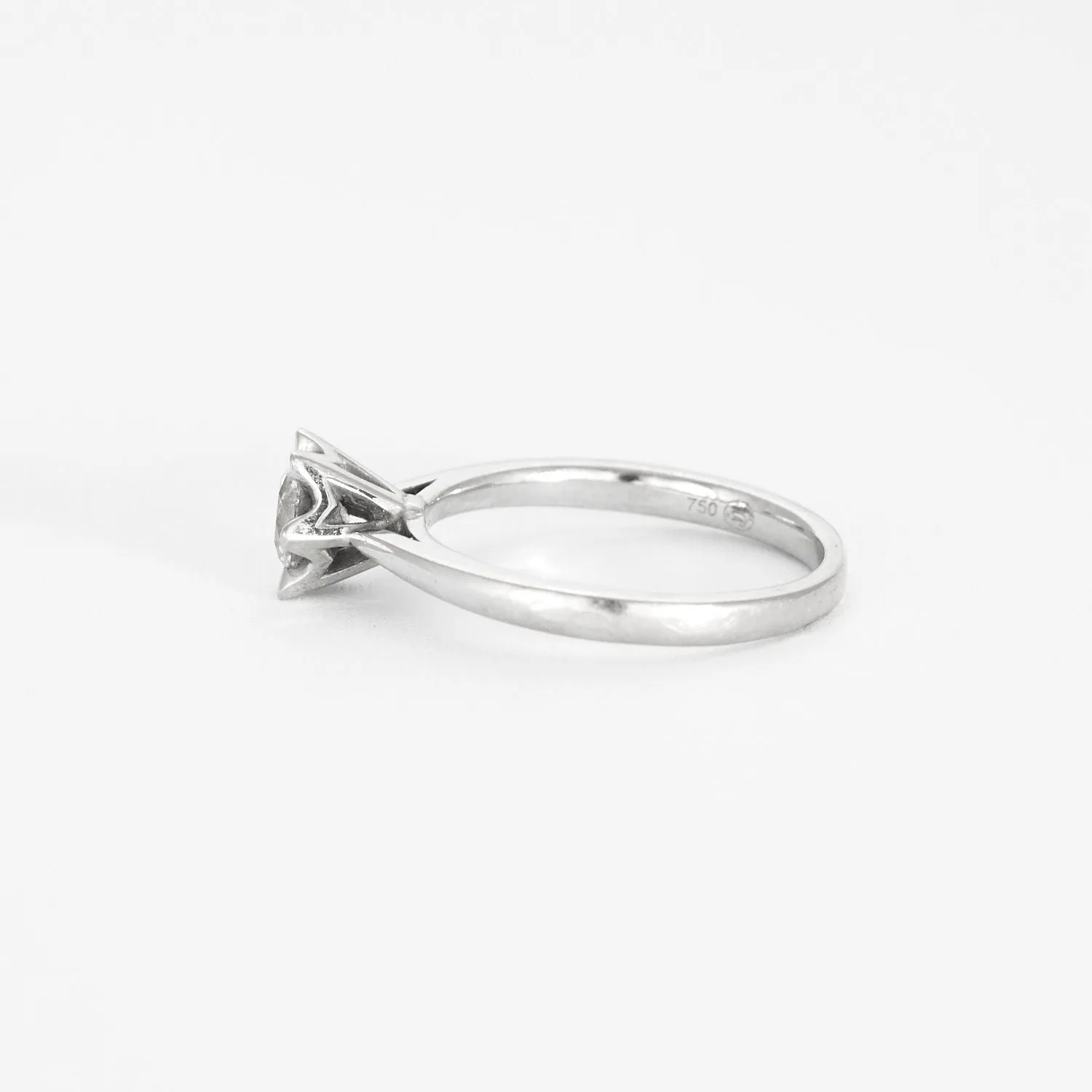 Bague solitaire diamant 0.55ct sold by 58 Facettes product image thumbnail 5
