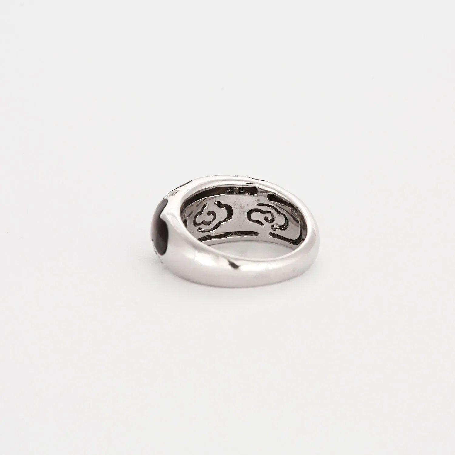 Bague or blanc opale noire sold by 58 Facettes product image thumbnail 3