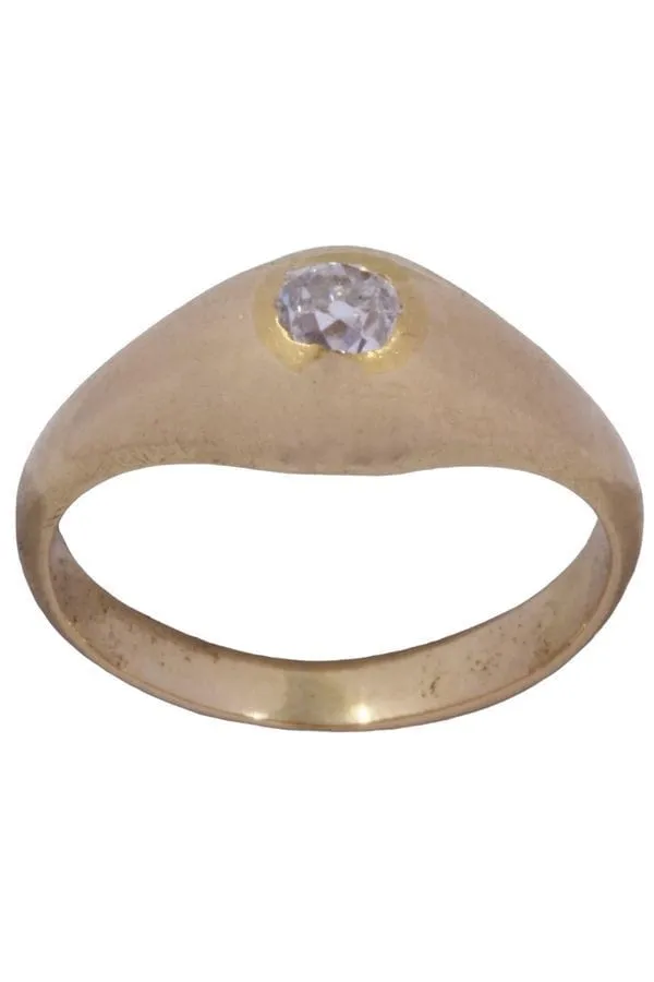 BAGUE JONC ANGLAIS DIAMANT sold by 58 Facettes product image thumbnail 3