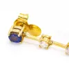 Boucles d'oreilles Ceylan en or et saphirs. sold by 58 Facettes