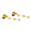 Boucles d'oreilles Ceylan en or et saphirs. sold by 58 Facettes
