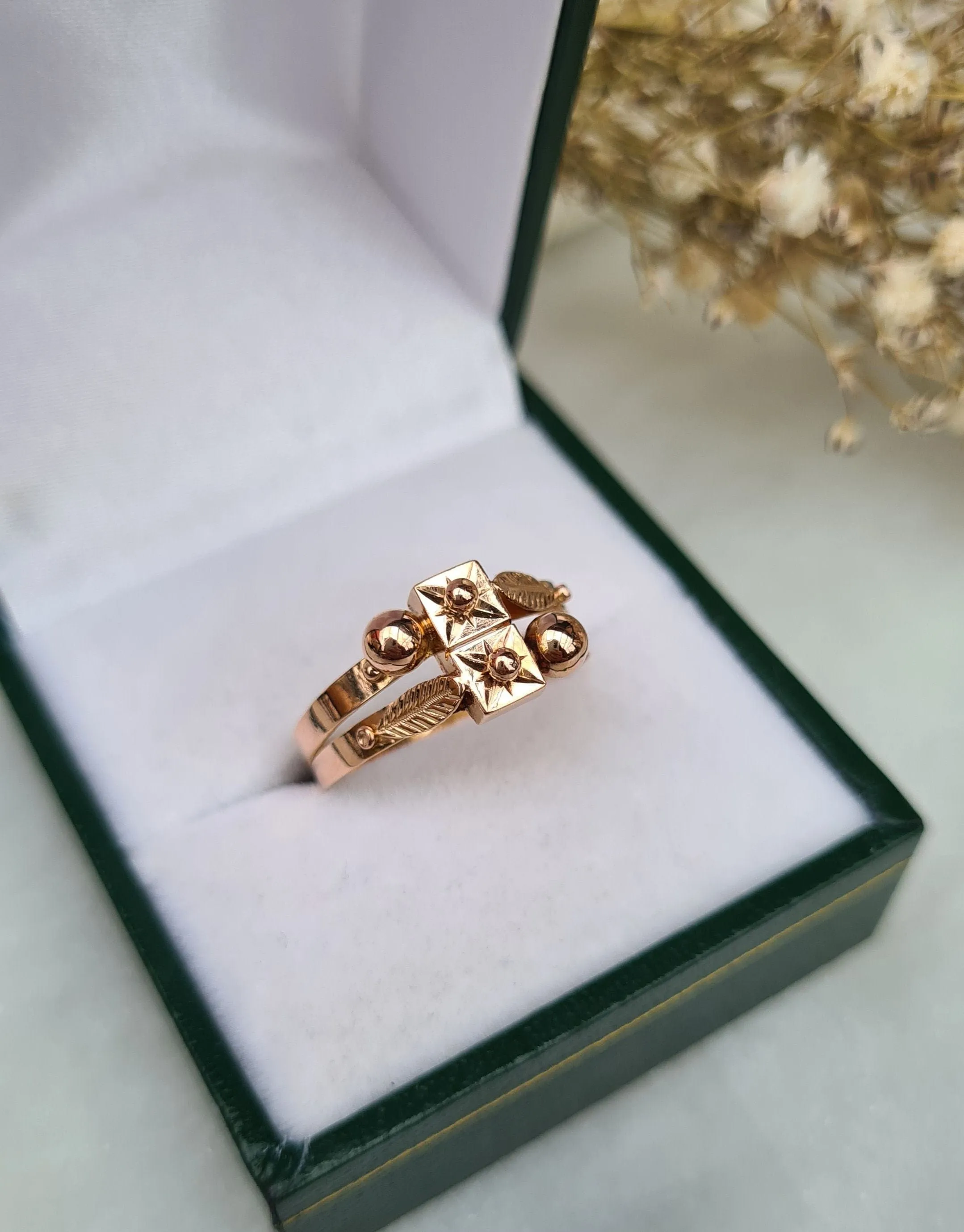 Bague double ancienne Or rose sold by 58 Facettes product image thumbnail 3