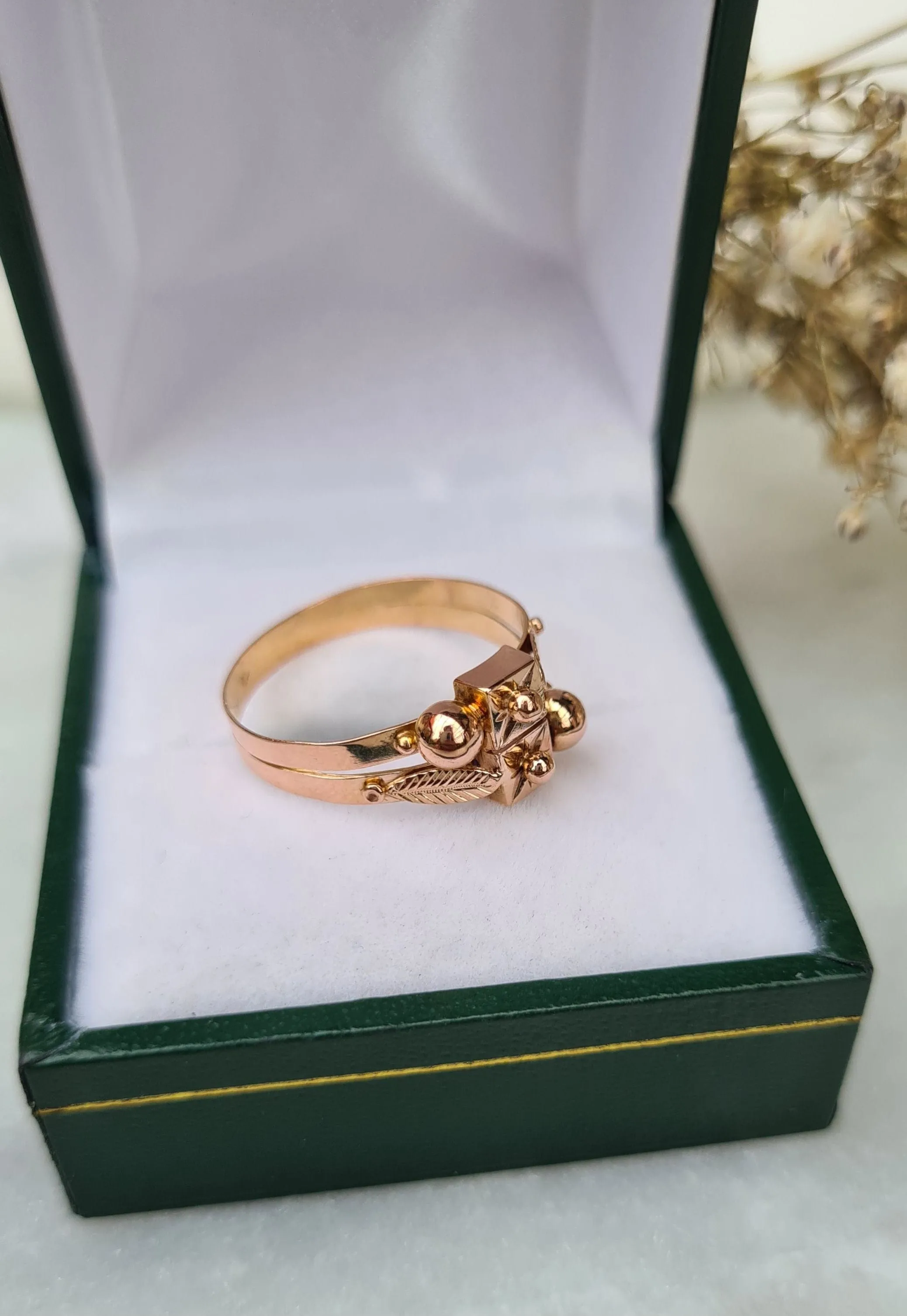 Bague double ancienne Or rose sold by 58 Facettes product image thumbnail 5