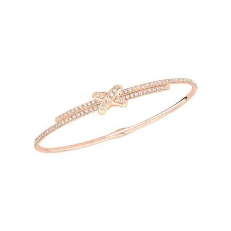 CHAUMET - Bracelet Liens Or rose Diamants sold by 58 Facettes