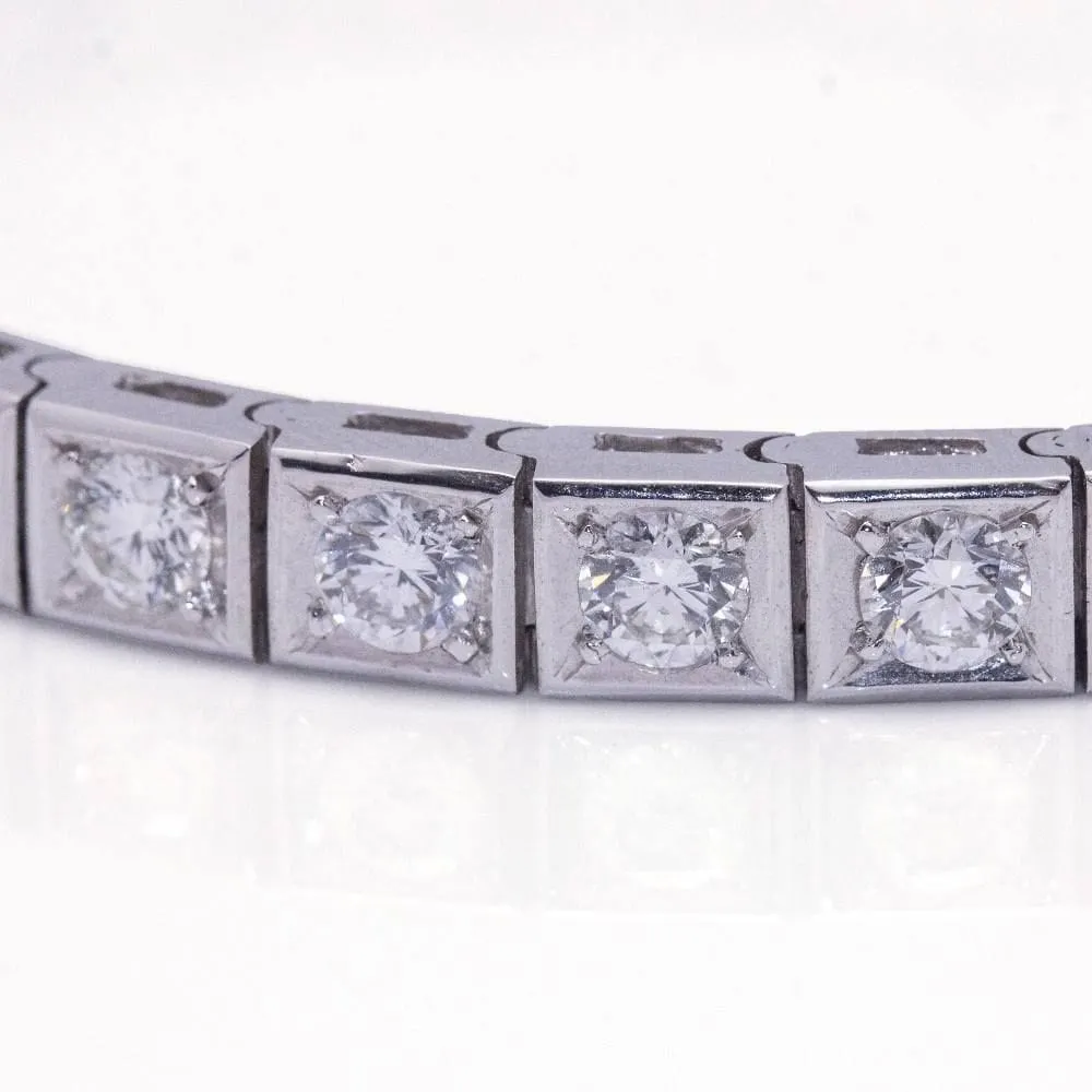 Bracelet RIVIERE en Or Blanc et Diamants sold by 58 Facettes product image thumbnail 5