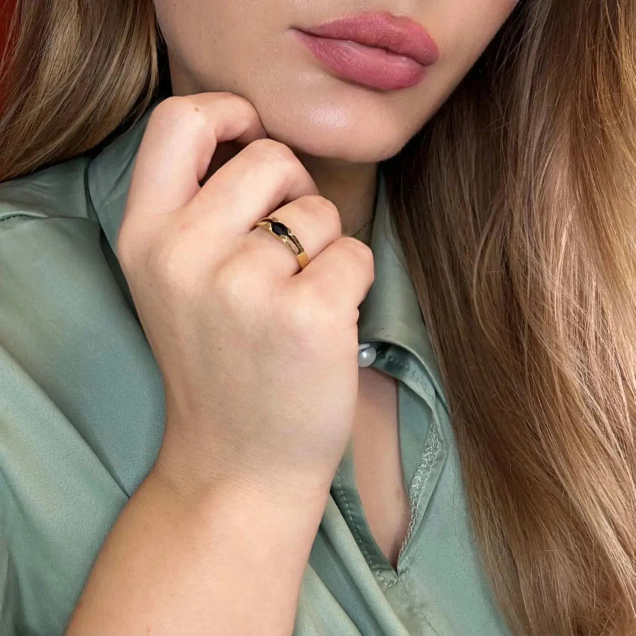 Solitaire Or Jaune Saphir sold by 58 Facettes product image thumbnail 2