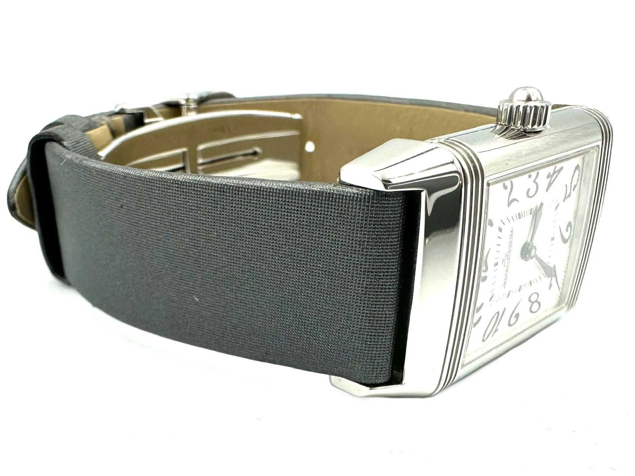 JEAGER-LECOULTRE. Montre de dame Reverso Duetto acier sold by 58 Facettes product image thumbnail 5