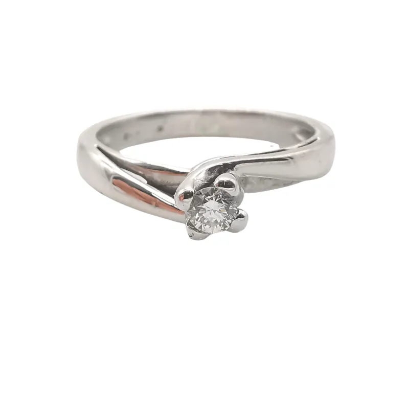 solitaire en or et diamant sold by 58 Facettes