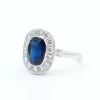 Bague Or Saphir Diamants 2cts sold by 58 Facettes