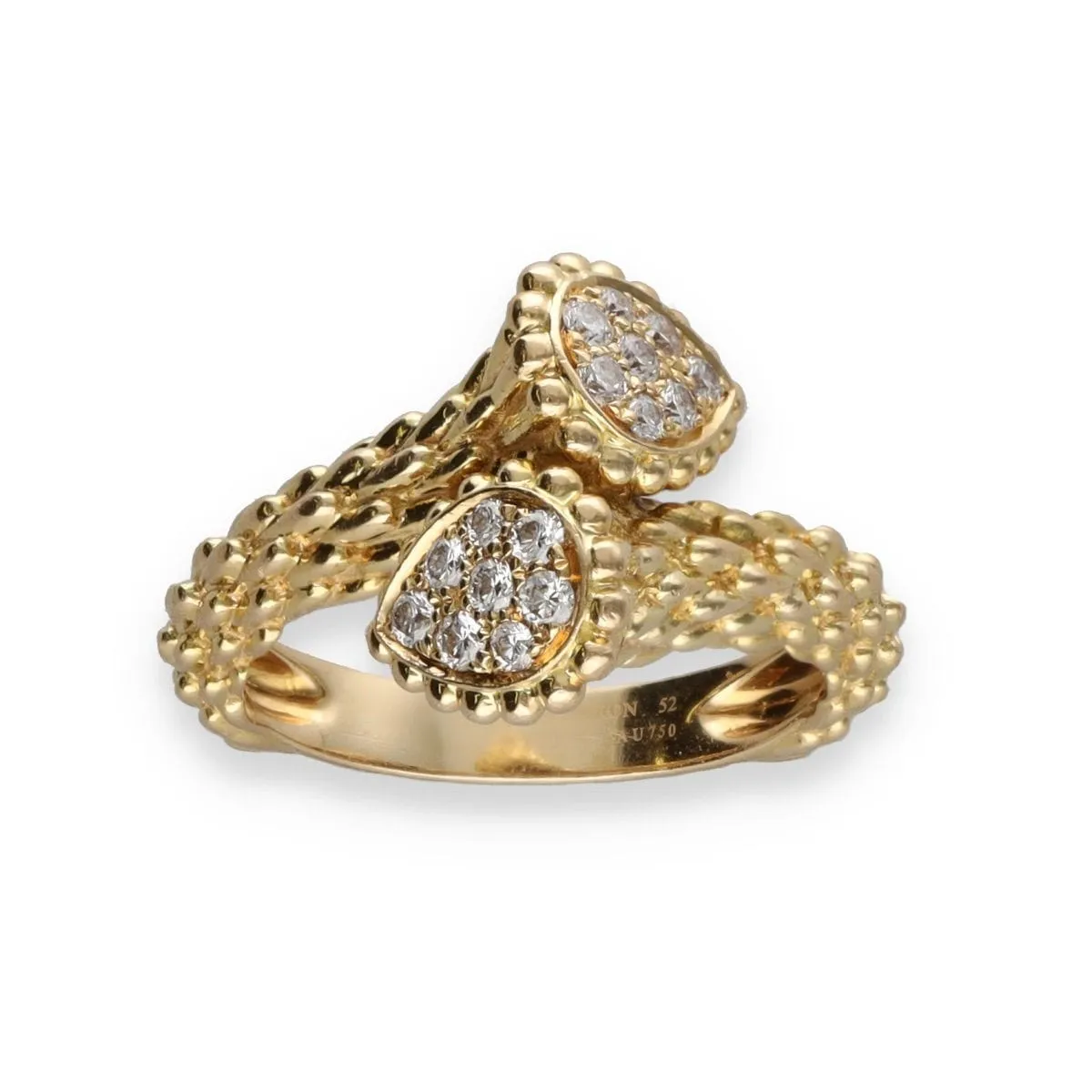 Boucheron Bague "Serpent Bohème" Diamants Or Jaune sold by 58 Facettes