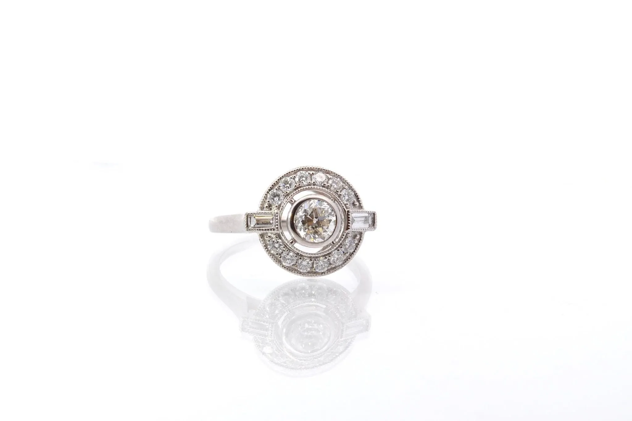 Bague Or blanc Diamants sold by 58 Facettes product image thumbnail 5