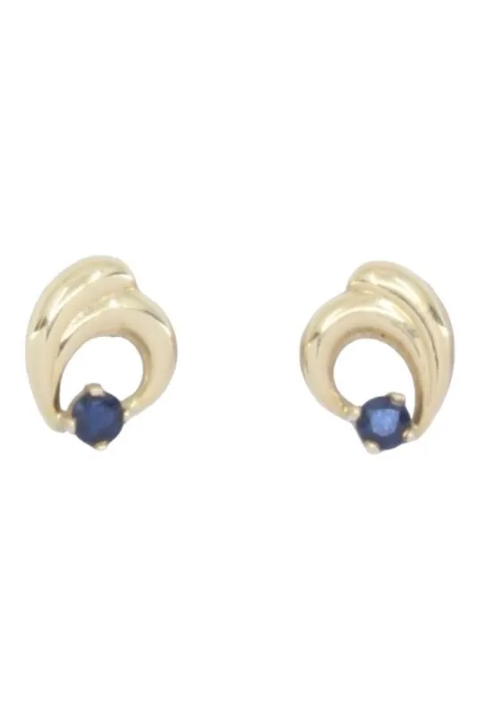 Boucles d'oreilles spinelles bleus sold by 58 Facettes