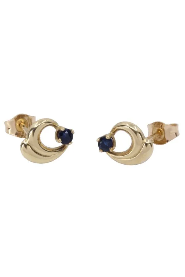 Boucles d'oreilles spinelles bleus sold by 58 Facettes product image thumbnail 3