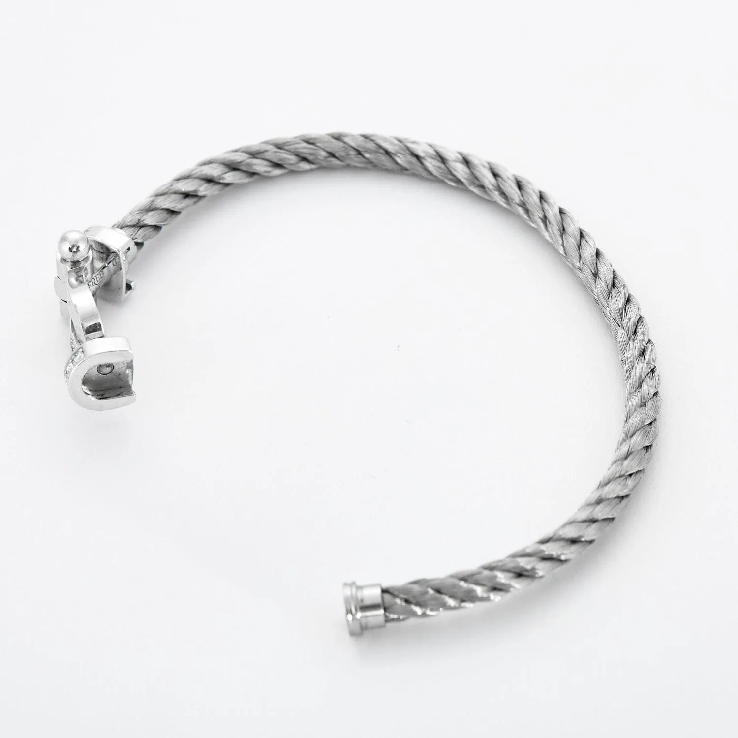 FRED - Bracelet Force 10 en or gris et diamants sold by 58 Facettes product image thumbnail 4