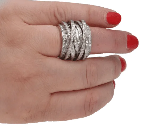 Bague or blanc diamant sold by 58 Facettes product image thumbnail 2