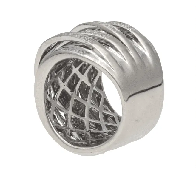Bague or blanc diamant sold by 58 Facettes product image thumbnail 4