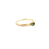 Bague Solitaire Or Jaune Émeraude sold by 58 Facettes