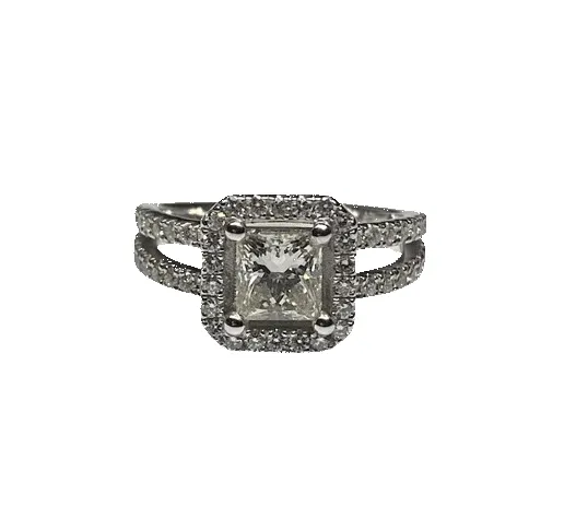 Bague solitaire or et diamants sold by 58 Facettes product image thumbnail 3