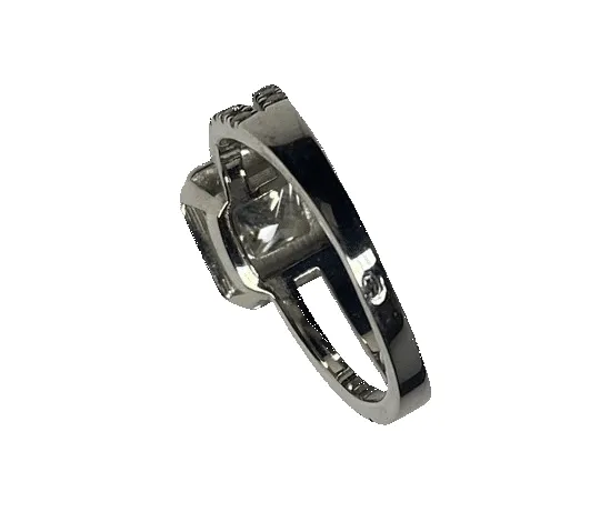 Bague solitaire or et diamants sold by 58 Facettes product image thumbnail 5