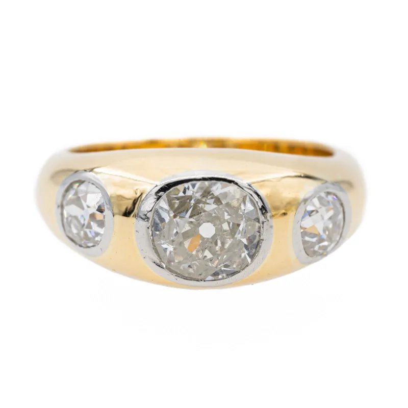 Bague Jonc Or jaune Diamant sold by 58 Facettes