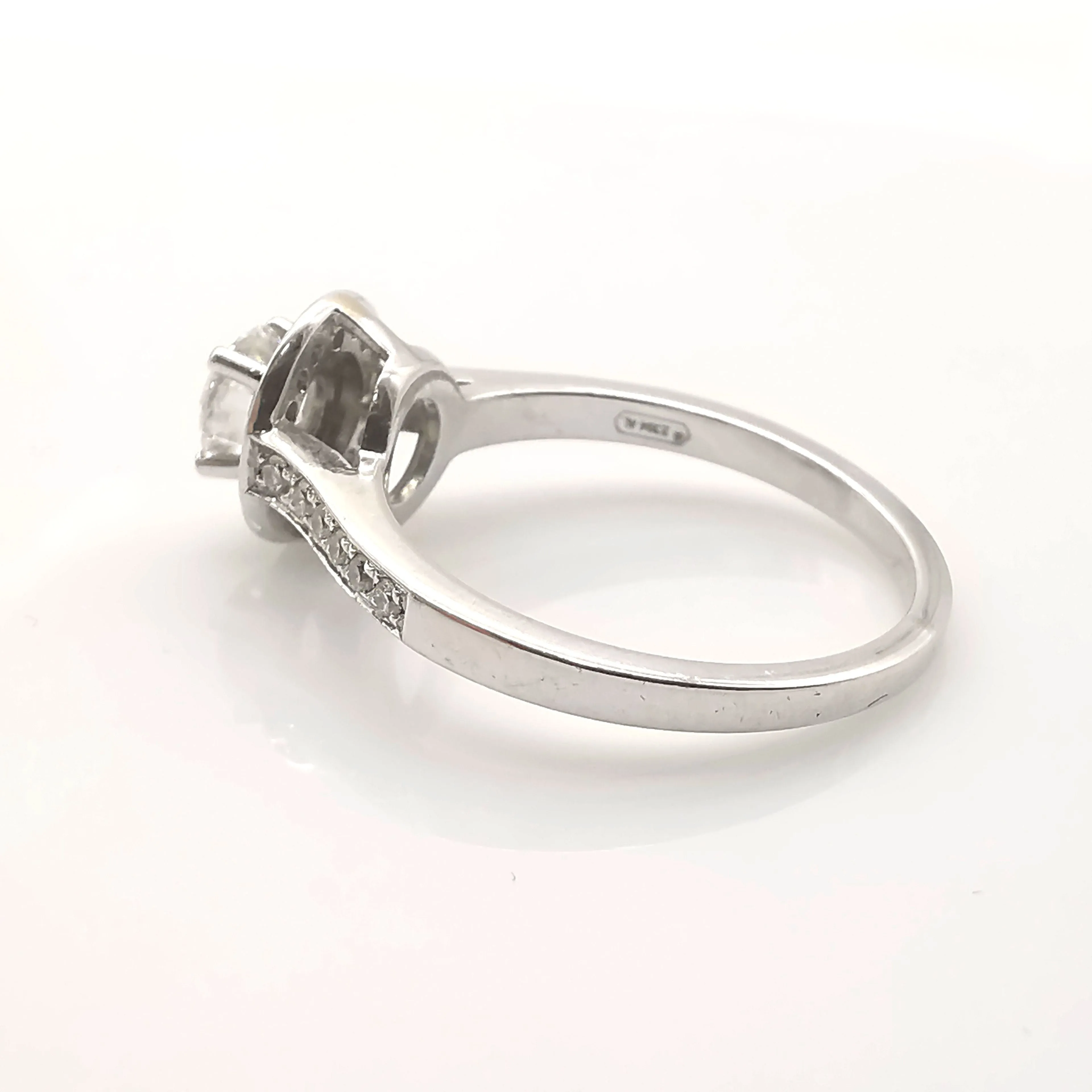 Bague solitaire or diamants sold by 58 Facettes product image thumbnail 5
