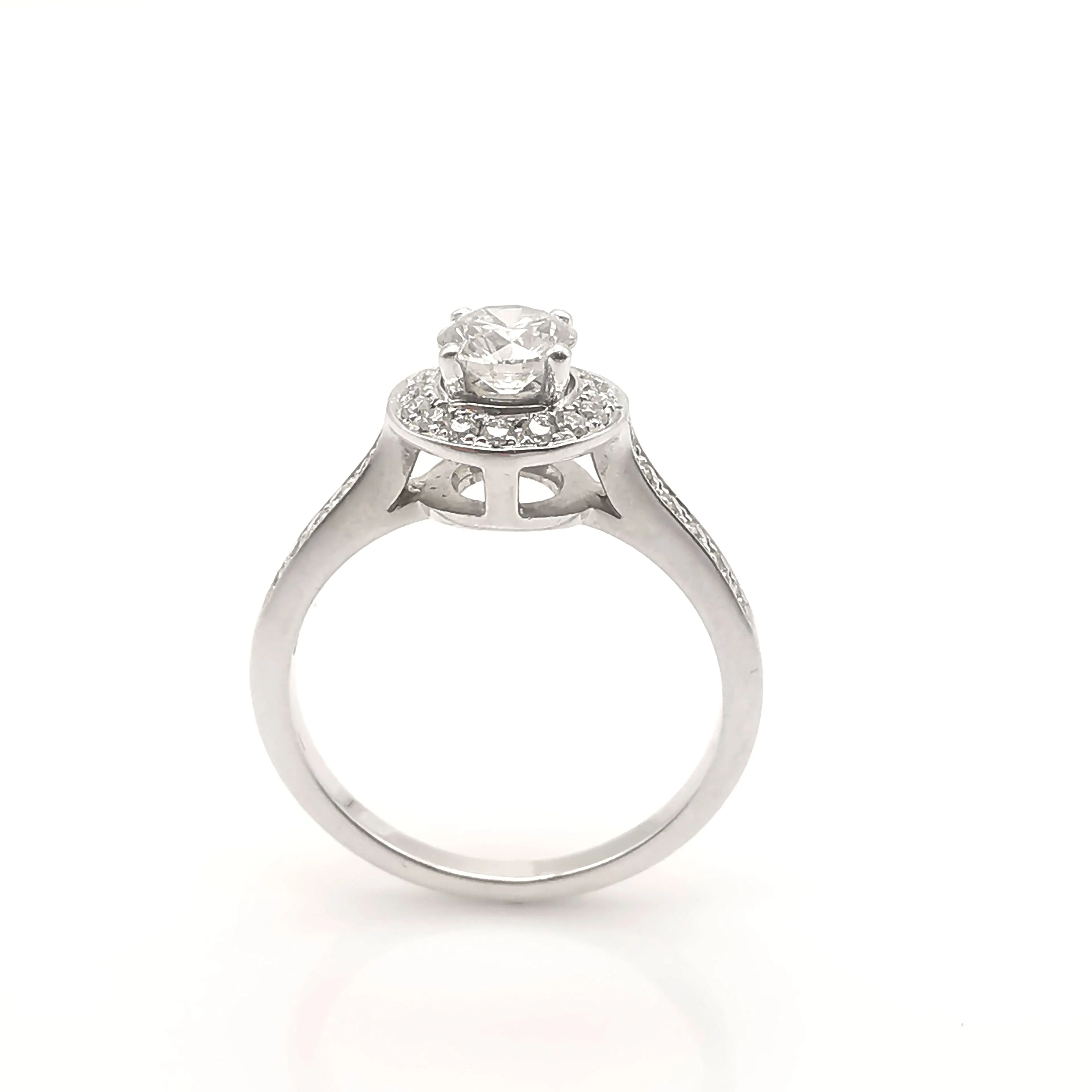 Bague solitaire or diamants sold by 58 Facettes product image thumbnail 3