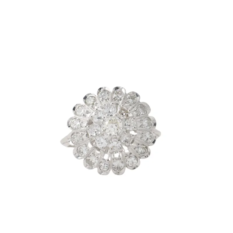 Bague diamants vintage sold by 58 Facettes