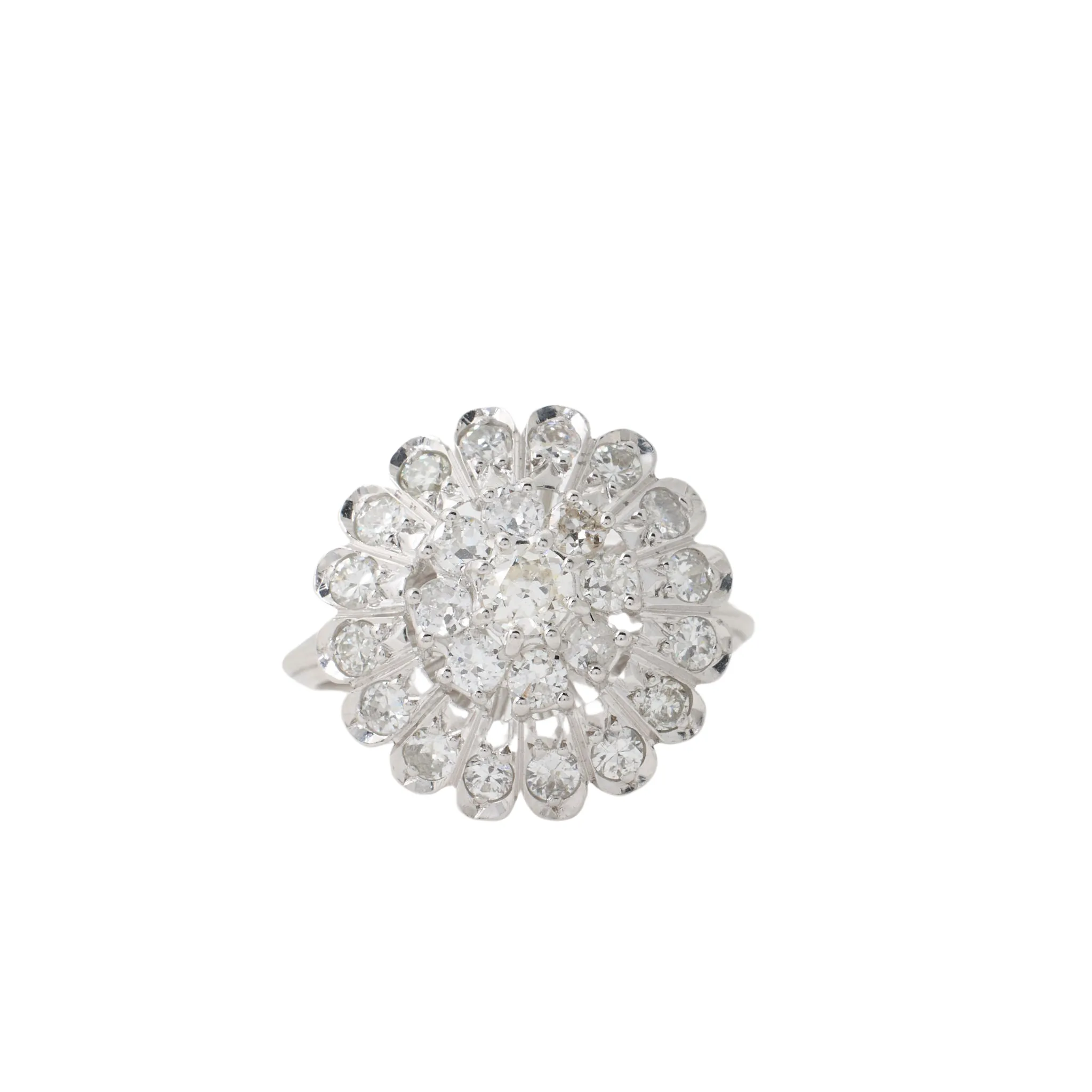 Bague diamants vintage sold by 58 Facettes