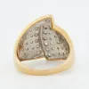 Bague Or jaune diamants sold by 58 Facettes