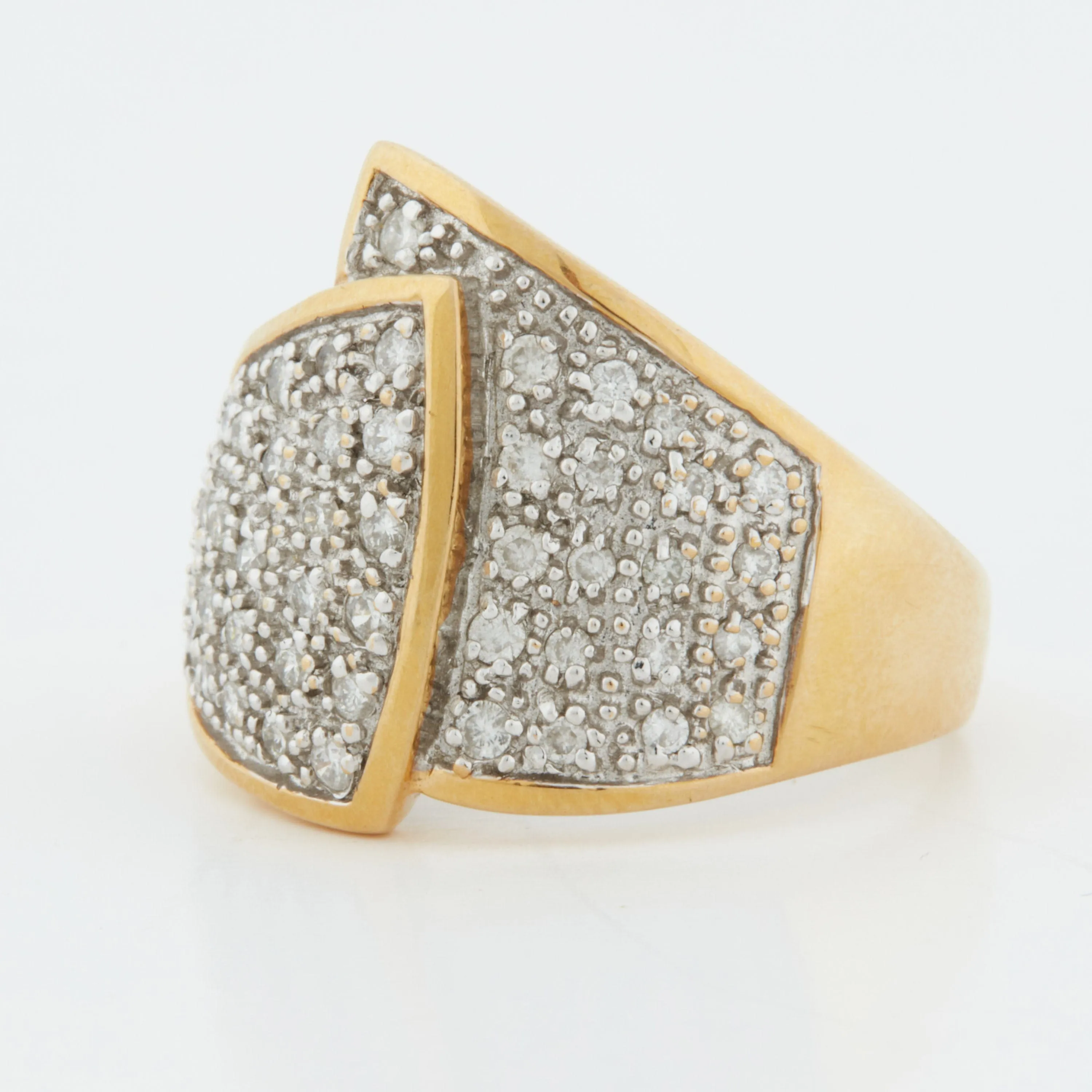 Bague Or jaune diamants sold by 58 Facettes product image thumbnail 5