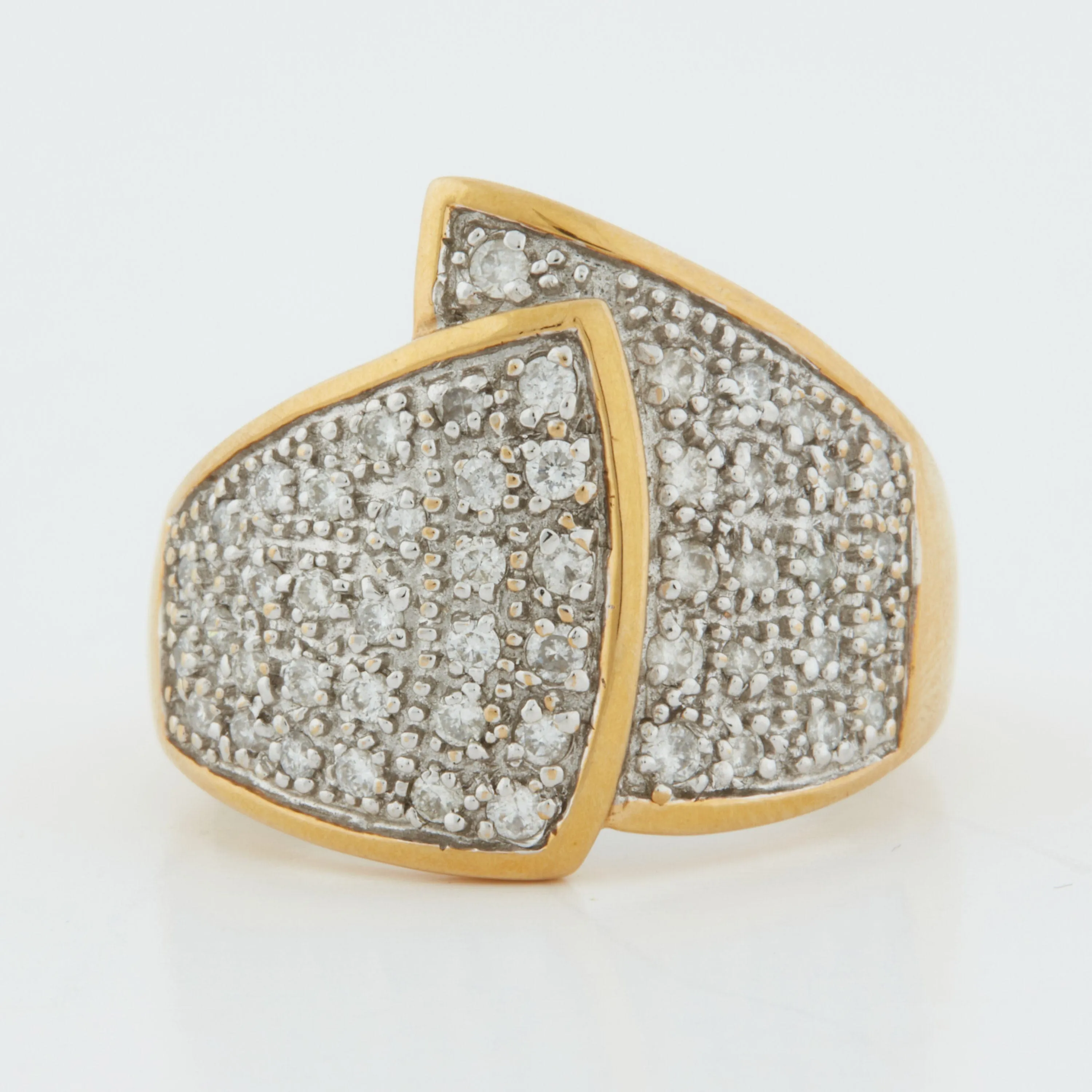 Bague Or jaune diamants sold by 58 Facettes product image thumbnail 3