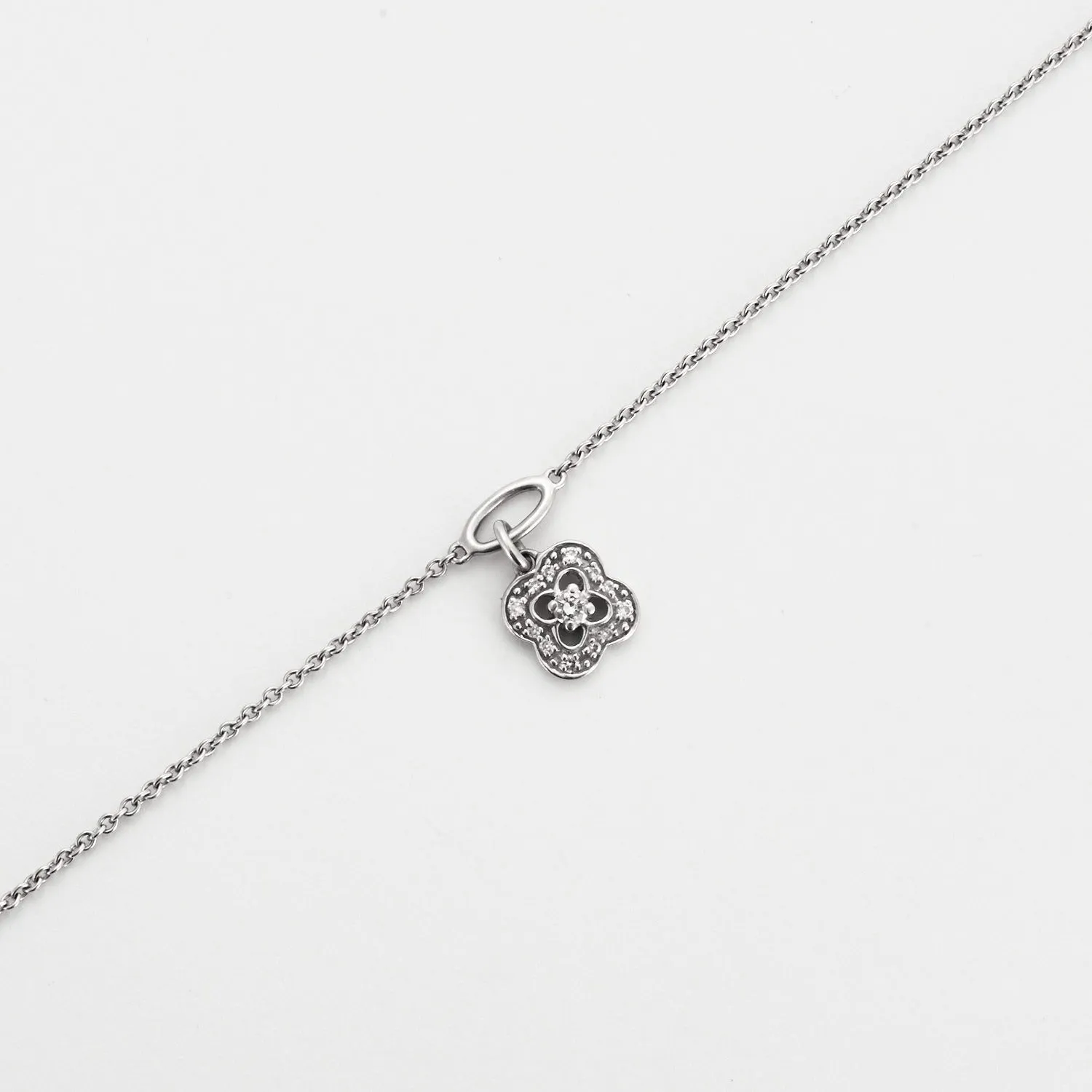 Bracelet Mauboussin Chance of Love n° 1 or gris et diamants sold by 58 Facettes product image thumbnail 4