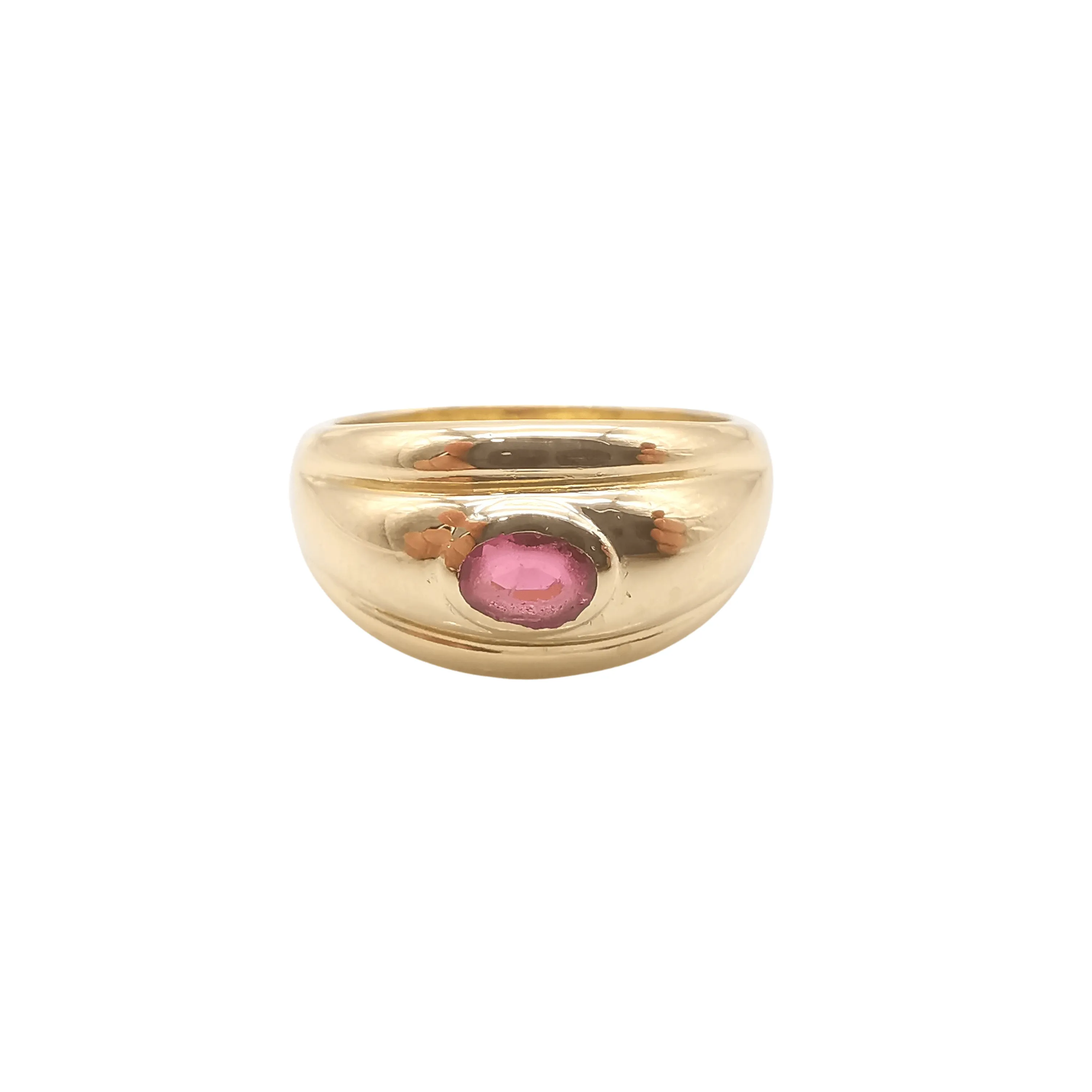 Bague En Or & Grenat sold by 58 Facettes