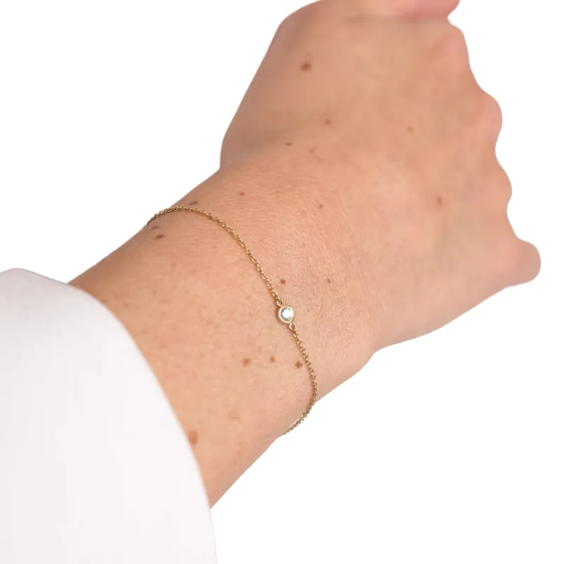 TIFFANY & CO - Bracelet diamonds by the yard or jaune et diamant sold by 58 Facettes